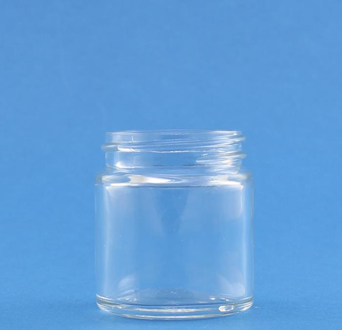 30ml Clear Simplicity Glass Jar 38mm Neck